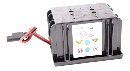 SECURA Rasenmäher Batterie Starterbatterie 12V 2,5A universal kompatibel mit diversen Rasenmähern
