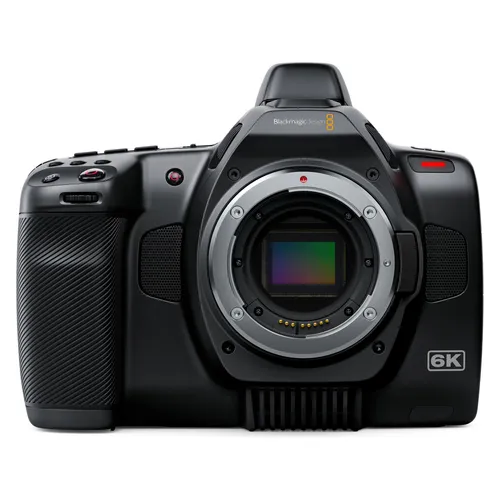 Blackmagic Pocket Cinema Camera 6K G2 - Super-35-Sensor mit 6144 x 3456 Auflösung, für filmische Bilder mit geringer Schärfentiefe und EF-Objektivanschluss