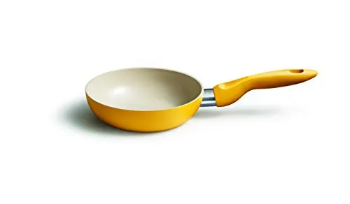 Kelomat Minipfanne Ceramic Color Ø16 cm – die perfekte Single-Pfanne - Pfanne mit Keramik-Antihaftbeschichtung, ideal für das schnelle Zubereiten von Gerichten und das Erwärmen von Resten. Kompakte Größe von 16 cm für effizientes Kochen.