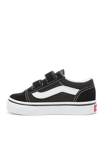 Vans Kinderschuhe OLD SKOOL V in Schwarz, Größe 26 - Sneaker im klassischen Design, ideal für aktive Kinder und bequem für den täglichen Gebrauch.