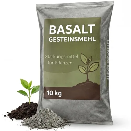 Basaltmehl 10kg – Natürliches Gesteinsmehl für die Bodenverbesserung - 🌱 100% natürliches Gesteinsmehl – Ideal zur nachhaltigen Verbesserung des Bodens, unterstützt die Nährstoffversorgung ohne chemische Zusätze. 💧 Staubarm und leicht anzuwenden – In feuchter Form geliefert, sorgt es für eine angenehme Handhabung.
