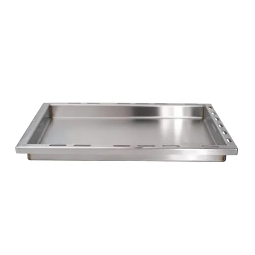 CHEFGASTRO® Grillpfanne Plancha für Broil King Baron - Grillpfanne aus hochwertigem Edelstahl, ideal für Grillen und Barbecue mit vielseitigen Einsatzmöglichkeiten, perfekt für Teppanyaki und klassische Pfannengerichte.