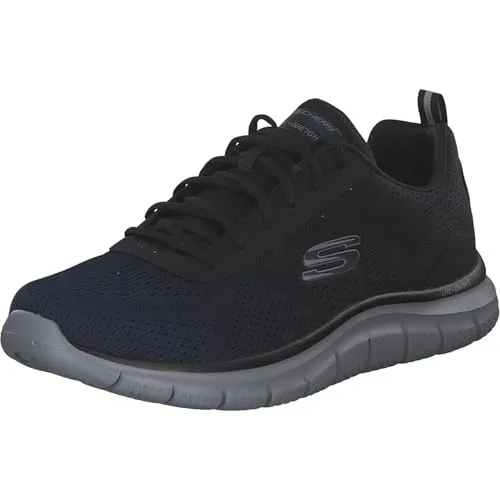 Skechers Herren Track Ripkent Sports Shoes, Navy, 46 EU - Herren-Sneaker, leicht und bequem mit rutschfester Sohle für optimalen Halt bei sportlichen Aktivitäten.