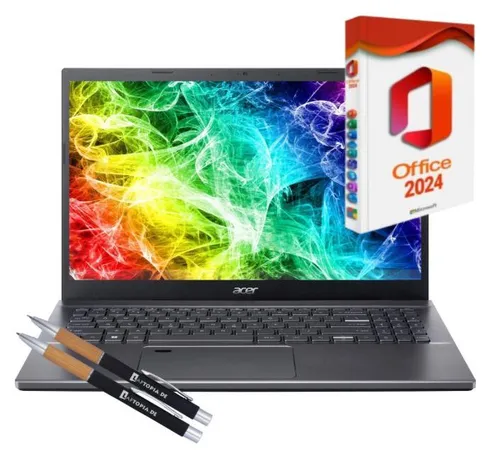 Acer Aspire A17-51, Core 5, 16GB LPDDR5-RAM, 2000GB SSD, Windows 11 Pro + MS Office 2024 Pro, (17.3"), Beleuchtete Tastatur, Thunderbolt