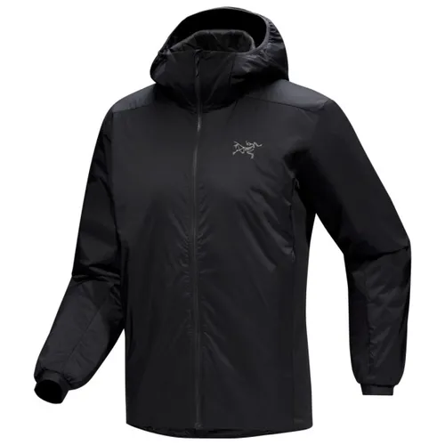 Arc'teryx Atom Hoody - Kunstfaserjacke XL schwarz - Funktionsjacke aus 100% Polyamid, leicht und isolierend mit Kapuze; ideal für Sportklettern und Trekking; DWR-imprägniert für zusätzlichen Wetterschutz.