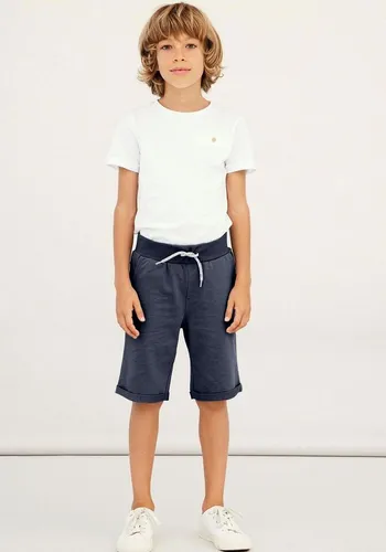 Name It Sweatshorts NKMVERMO LONG SWE SHORTS UNB F NOOS Baumwolle, Umschlagsaum