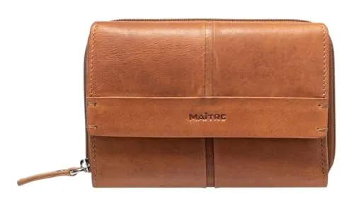 Maitre Birkenfeld Diethilde Purse MH14FZ Toffee - Damen-Geldbörsen, hochwertige Verarbeitung mit praktischer Unterteilung und ansprechendem Design, Maße: 13 x 10 x 4 cm.