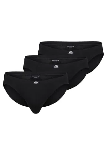 Ceceba Herren Slip schwarz Uni 3er Pack 7XL/36/37K - Hochwertige Herren Slips von CECEBA im praktischen 3er Pack. Elastisch und weich für einen hohen Tragekomfort, ideal für den Alltag.