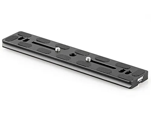 ayex Schnellwechselplatte 200mm für Arca-Swiss Standard & DSLR-Kameras - Robuste Schnellwechselplatte aus eloxierter Aluminium-Legierung für eine einfache und sichere Kamerabefestigung. Ideal für alle Arca-Swiss Systeme und nahezu jede DSLR-Kamera.
