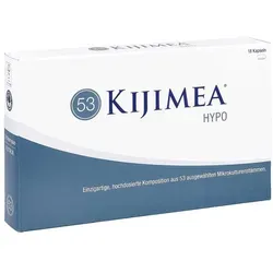 Kijimea Hypo Kapseln - Nahrungsergänzungsmittel mit 53 Mikrokulturenstämmen und mindestens 50 Milliarden lebenden Kulturen pro Portion, ideal zur Unterstützung der Darmflora.