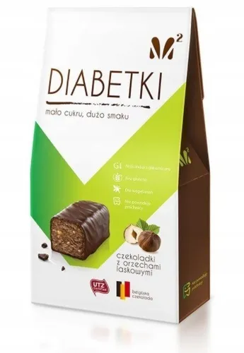 Czekoladki orzech laskowy B/C 100 g M² 5907617638785