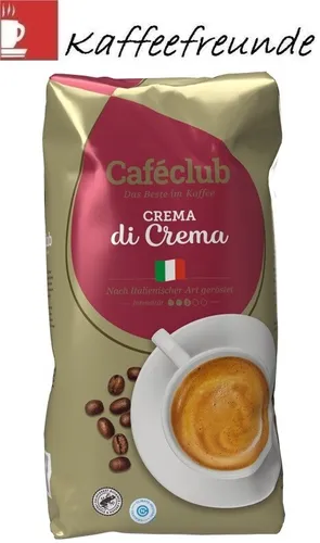 Cafeclub Crema di Crema Kaffeebohnen 1Kg