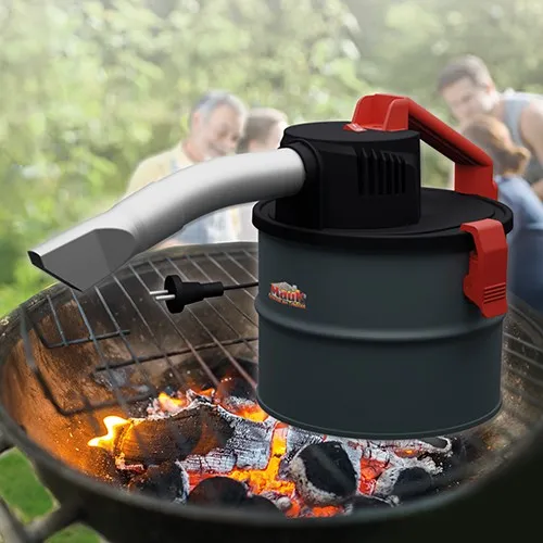 Mauk® Pelletofen Aschesauger - 600 Watt HEPA-Filter für saubere Luft - Handstaubsauger für Kamin- und BBQ-Reinigung mit 4-Liter-Behälter und leistungsstarkem 600-Watt-Motor, ideal für feinen Pelletstaub und Aschereste.