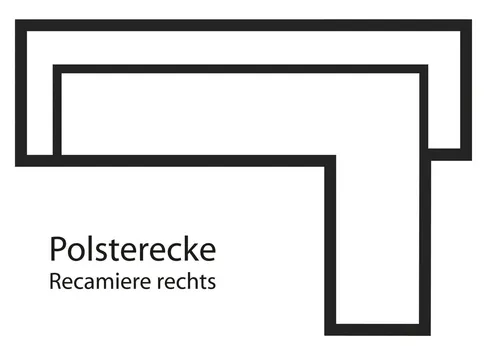 Home affaire Ecksofa Alberto L-Form, mit Kopfteilverstellung, wahlweise mit Bettfunktion