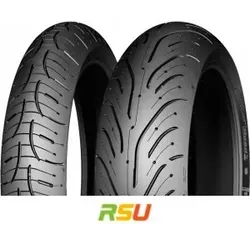 Pilot Road 4 REAR Motorradreifen - Hochleistungsreifen mit 100%iger Silica-Mischung für optimalen Grip bei Nässe und verbesserte Stabilität, ideal für alle Wetterbedingungen.