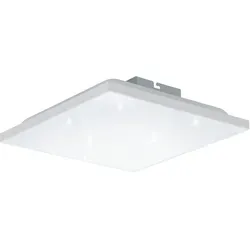 Eglo LED Deckenleuchte Calemar weiß 8,5W 4000K Neutralweiß mit Kristalleffekt