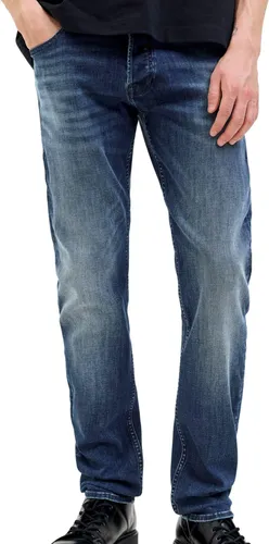 JACK & JONES Male Slim Fit Jeans JJIGLENN JJORIGINAL CB 820 NOOS - Slim Fit Jeans aus 50% Baumwolle mit niedrigem Bund, ideal für einen modernen Look und hohen Tragekomfort.
