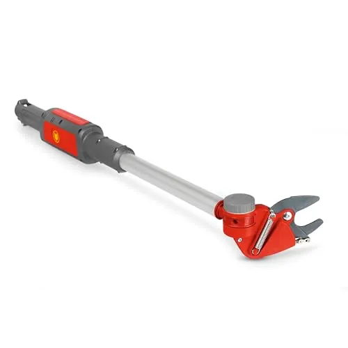 WOLF Garten e-multi-star™ Bypass-Baumschere TL 32 eM - Baumscheren & Gartenscheren mit schwenkbarem Kopf und einer Teleskopstange von 1 Meter für müheloses Schneiden in Höhenlagen.