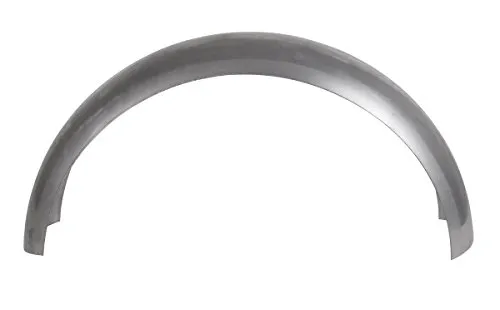 Universeller Heckfender aus Stahl, 150 mm Breite - Motorrad-Kotflügel, ideal für Custom Bikes und Chopperumbauten, aus robustem, oberflächenverzinktem Stahl für Langlebigkeit.