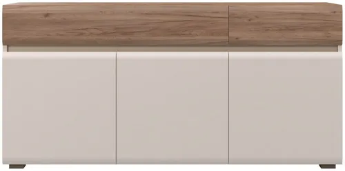 OTTO home Sideboard Invictus, Kommode Breite 118 bzw.176 cm, T/H:45/85cm (Soft-Close Funktion, höhenverstellbare Füße), 2trg., mit 1 Schublade, moderne grifflose Optik, FSC-zertifiziert