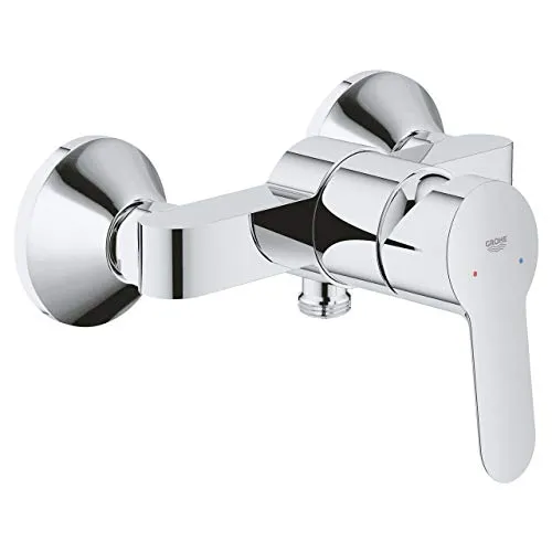 Grohe BauEdge Brausearmatur 23333000 - Duscharmaturen mit integrierter Rückflussverhinderer und Grohe SilkMove® Technologie für präzise Temperaturkontrolle und langlebige Leistung.