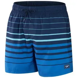 Speedo Badeshorts PLMT LEISURE WSHT AM mit Seitentaschen mit Drainage, mit Tunnelzugbund blau M
