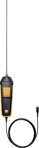 Testo 0618 0275 Hochpräziser Tauch- und Einstechfühler - Präziser Temperatursensor mit Pt100-Technologie, ideal für professionelle Anwendungen. Erreicht eine Systemgenauigkeit von ±0,05 °C und eine hohe Auflösung von 0,001 °C.