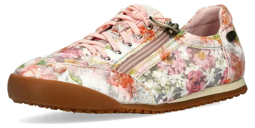 LAURA VITA Damen Sneaker Rosa mit Reißverschluss - Stylische Damen Sneaker aus Textil in Rosa mit Leder-Innensohle und -futter. Der praktische Reißverschluss sorgt für einfaches An- und Ausziehen.