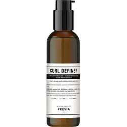 PREVIA Curlfriends Luscious Curls Leave-In Definer 200 ml - Haarstyling-Produkt mit Borretsch-Extrakt, definiert und stärkt Locken, bietet Anti-Frizz-Effekt für elastische, langanhaltende Locken. Ideal für lockiges Haar!