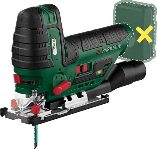 PARKSIDE® 12 V Akku-Stichsäge PSTKA 12 C3 – Flexibles Sägevergnügen - Stichsägen mit Constant Power Control für konstanten Sägefortschritt, integrierter LED-Arbeitsleuchte und praktischem Aufbewahrungskoffer. Ideal für präzise Schnitte in Holz und Metall.