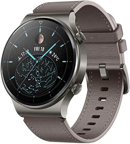 HUAWEI Watch GT 2 Pro Classic 46mm - Smartwatch mit 1,39" AMOLED-Display, Fitness-Tracking und robustem Titan-Gehäuse – ideal für Sportler und Technikliebhaber.