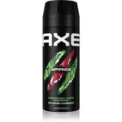 Axe Africa Deodorant Spray 150 ml - Deos für Herren, verleiht langanhaltende Frische und harmoniert perfekt mit dem Duft aus der gleichen Kollektion.