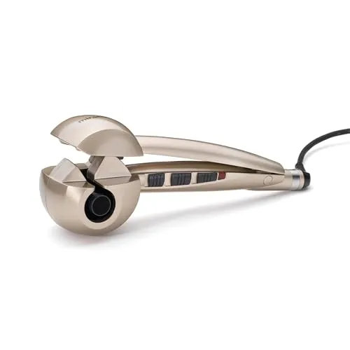 BaByliss PRO MiraCurl Light Bronze - Automatischer Lockenstab - Lockenstäbe & Glätteisen, für alle Haartypen geeignet, mit automatischer Lockentechnologie für perfekte, langanhaltende Locken in kürzester Zeit.