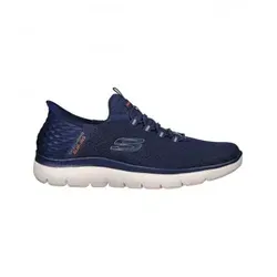 Skechers Summits High Range Herren Sneakers – Navy Mesh Trim, 41 EU - Herren-Sneaker aus atmungsaktivem Mesh für optimalen Komfort und Unterstützung bei jedem Schritt.