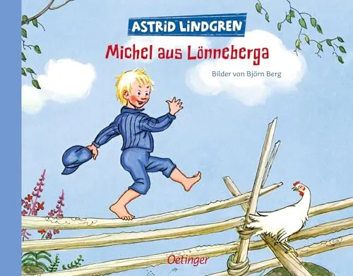 Michel aus Lönneberga: Schöner Kinderbuch-Klassiker von Astrid Lindgren mit farbigen Illustrationen als Bilderbuch zum Vorlesen ab 4 Jahren
