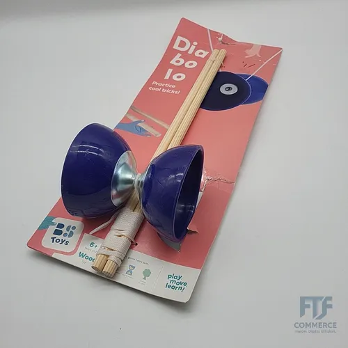 BS Toys Diabolo Spiele - Koordination Kompaktes Outdoor Spiel - Draußen Spielzeu