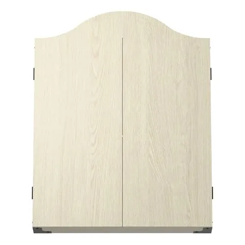 KOTO - Cabinet Light Oak Dartschrank, Dart Schrank für Zuhause, Whiteboards, Praktische Aufbewahrung & Dart-Spielvergnügen