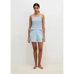 Marc O'Polo Retro Pants Mix N Match Airy Cotton Rib blau M (40) - Bequeme Retro Schlafanzughose aus feinem Baumwoll-Ripp, in der Trendfarbe Niagara Mist. Ideal für entspannte Nächte und gemütliche Tage.