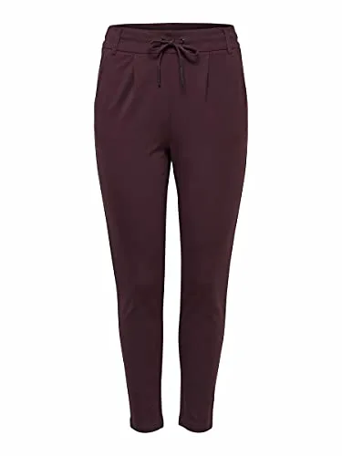 ONLY Damen Onlpoptrash Life Easy Col Pant PNT Noos - Schmal geschnittene Damen-Hose mit Kordelzugverschluss, ideal für Lounge und Freizeit. Aus weichem Baumwollstretch für optimalen Komfort.