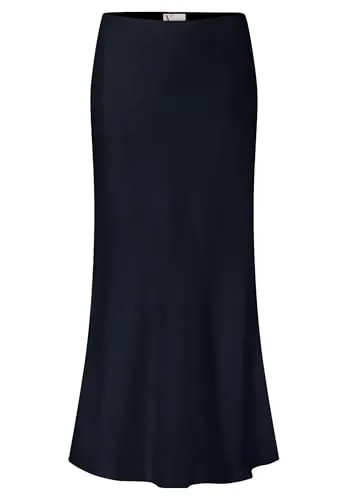 Vera Mont Damen Satinrock wadenlang 36, Night Sky - Eleganter wadenlanger Satinrock aus hochwertigem Material, perfekt für festliche Anlässe oder schicke Outfits. Ideal für Damen, die Stil und Komfort suchen.