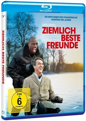 Blu-ray/ Ziemlich beste Freunde - mit François Cluzet & Omar Sy !! NEU&OVP !!