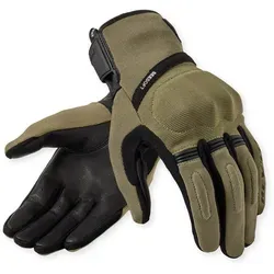 Revit Mosca 2 Motorrad Handschuhe 3XL schwarz-grün für Männer - Hochwertige Motorradhandschuhe aus wasserabweisendem Ziegenleder mit Stretch-Einsätzen für optimalen Komfort und Bewegungsfreiheit.