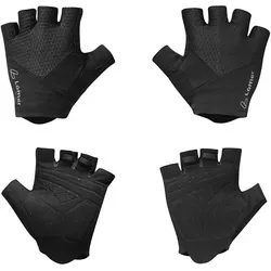 Löffler Bike Gloves Cushy Fahrradhandschuhe Schwarz, Gr. 8-8.5 - Hochwertige Fahrradhandschuhe mit Gel-Polsterung für optimalen Komfort und Kontrolle. Perfekt für lange Fahrten, schützt die Hände vor Blasen und sorgt für einen stabilen Griff.