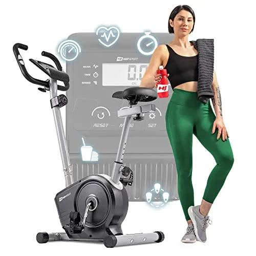 Hop-Sport HS-2050H Sonic Heimtrainer – Fitnessbike mit Magnetwiderstand & LCD-Display - Erleben Sie effektives Training mit dem HS-2050H Sonic Heimtrainer. Mit 8 Widerstandsstufen, Pulsmessung und platzsparendem Design ist er ideal für Ihr Zuhause.