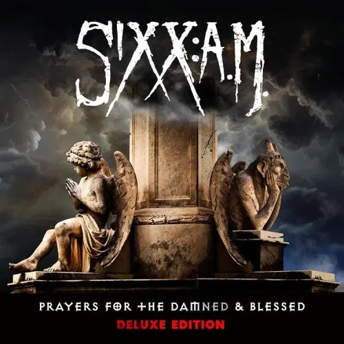 SIXX:A.M. - Prayers for the Damned & Blessed - Deluxe Edition - Smoke - Schallplatten - Deluxe Edition auf 12" farbigem Vinyl mit mintem Zustand, perfekt für Rock-Fans und Sammler.
