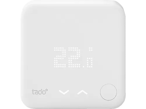 tado V3+ Smartes Thermostat - Für Heizkessel, Gasetagenheizungen und Fußbodenheizungen, spart Geld mit Geofencing und intelligenten Zeitplänen