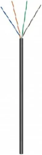 Danicom CAT6 U/UTP 50m Flexibles Outdoor Netzwerkkabel - Hochwertiges, flexibles Netzwerkkabel der Kategorie 6 für den Außenbereich. Ideal für stabile Verbindungen und zuverlässige Datenübertragung über 50m. Farbe: Schwarz.