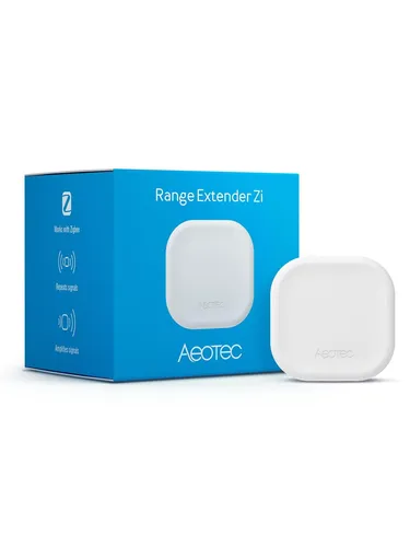 Aeotec Range Extender Zi (Zigbee) - WLAN-Repeater zur Optimierung von Zigbee-Signalen, bis zu 100m Reichweite und kompatibel mit SmartThings und Home Assistant für eine nahtlose Smart Home Erfahrung.