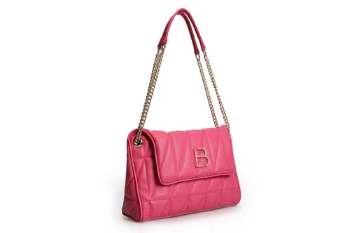Schultertasche Handtasche Alltag Bag Rosa - Stilvolle Umhängetasche - Praktische Umhängetasche für Damen in Rosa, aus 100 % Polyvinylleder. Ideal für den Alltag mit kompakten Maßen von 32 x 21 x 11 cm. Perfekt für jeden Anlass.
