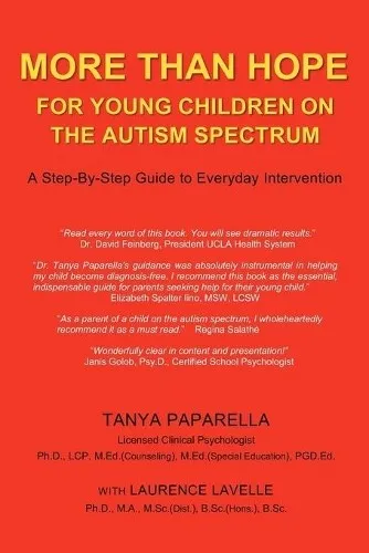Tanya Paparella Laur More Than Hope: For Young Children on the Aut (Taschenbuch)